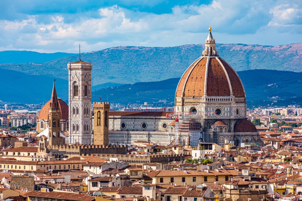 Cathedral Dome, Florence, Italy - the largest brick dome ever constructed
